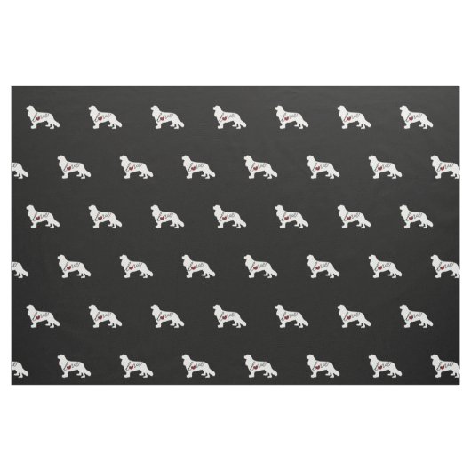 Tissu Épagneul cavalier du Roi Charles (Fat Quarter)