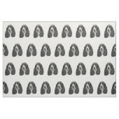 Tissu Épagneul de springer anglais (Fat Quarter)