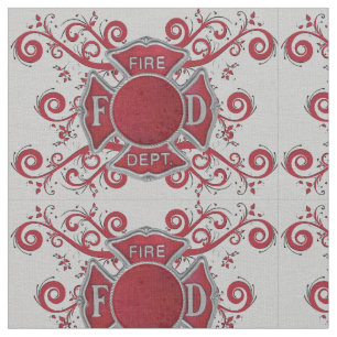 Tissu épanoui de corps de sapeurs-pompiers