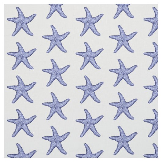 Tissu Épée bleue et blanche (Échantillon)