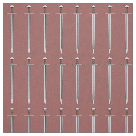Tissu Épée normande médiévale (Échantillon)