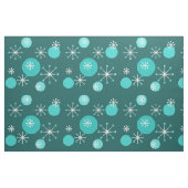 Tissu Époque atomique Turquoise (Fat Quarter)