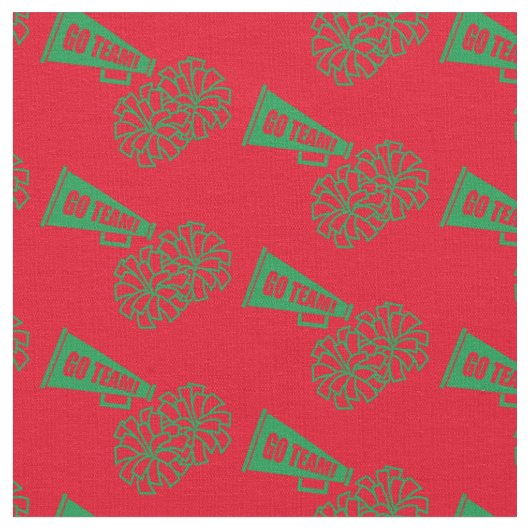 Tissu Équipe de meneuses de claque Couleurs de l'école V (Fermer)