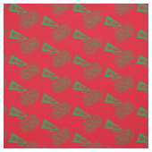 Tissu Équipe de meneuses de claque Couleurs de l'école V (Échantillon)