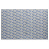 Tissu Équipe de meneuses de jeu Couleurs de l'école Bleu (Fat Quarter)