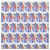 Tissu Équipe de rêve (Échantillon)