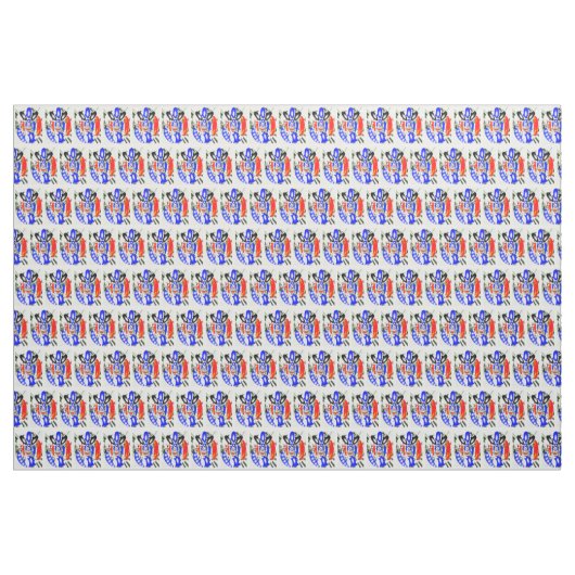 Tissu Équipe de rêve (Fat Quarter)