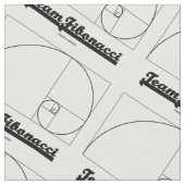 Tissu Équipe Fibonacci (spirale de Fibonacci) (Fermer)