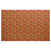 Tissu Érable d'automne Feuille Orange & Or (Fat Quarter)