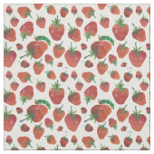 Tissu Eric Carle | Caterpillar et Motif fraise (Échantillon)