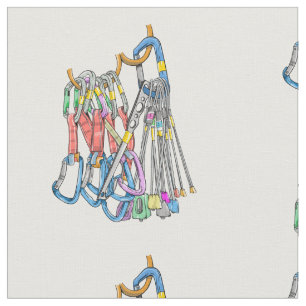 Tissu Escalade de roche accélère et fils