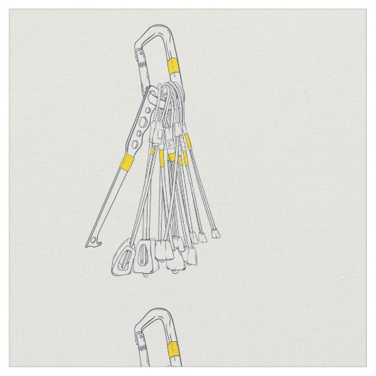 Tissu Escalade roches câbles noix (Fermer)