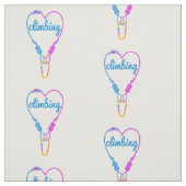 Tissu Escalade rock couple (Échantillon)