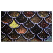 Tissu Escaliers de sirène de Parties scintillant de luxe (Fat Quarter)