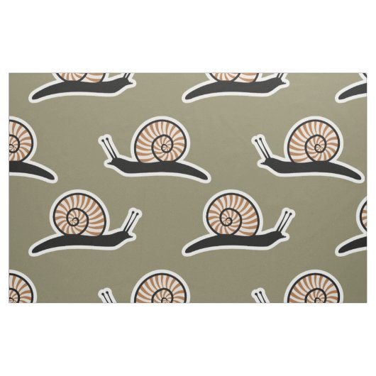 Tissu Escargot (Fat Quarter)