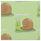 Tissu Escargots emballant le vert (Fermer)