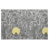 Tissu espace ville sun bw (Fat Quarter)