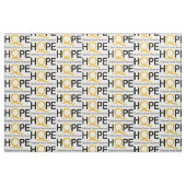 Tissu Espoir : Cancer d'enfance (Fat Quarter)