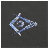 Tissu Esprit maçonnique (bleu) (Fermer)