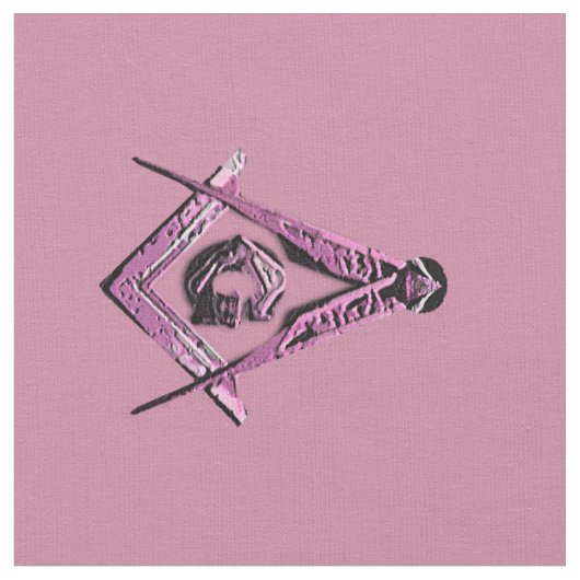 Tissu Esprit maçonnique (rose) (Fermer)
