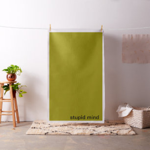 Tissu esprit stupide