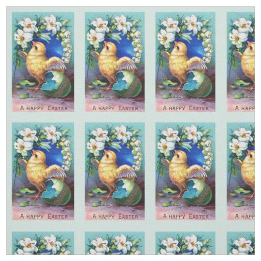 Tissu Est Tombé Un Bon Poussin De Pâques (Échantillon)