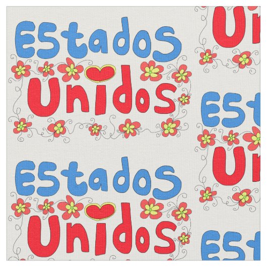Tissu estados unidos (Fermer)
