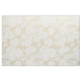Tissu Estrades blanches sur le beige (Fat Quarter)