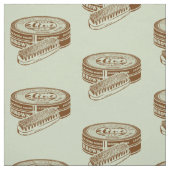 Tissu étain à chaussures Brown (Échantillon)