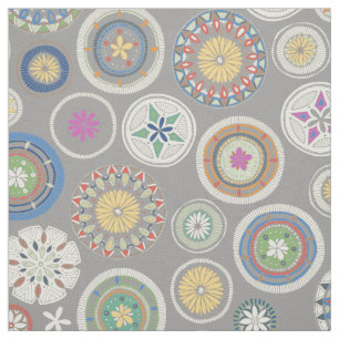 Tissu étain de mandala de pango