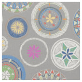 Tissu étain de mandala de pango (Fermer)