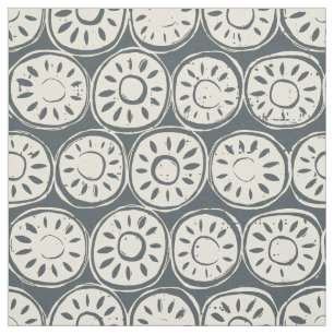 Tissu étain en ivoire du bloc de fleurs