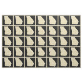 TISSU ÉTAT DE GÉORGIE (Fat Quarter)