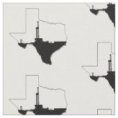 Tissu État de plate-forme de forage du Texas et de (Fermer)