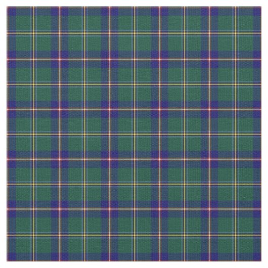 Tissu État de tartan de Washington (Fermer)