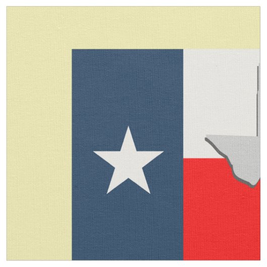 Tissu État du Texas Flag Fabric (Fermer)