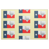 Tissu État du Texas Flag Fabric (Fat Quarter)