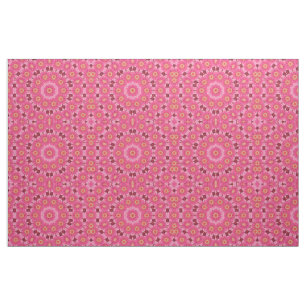 Tissu Été abstrait