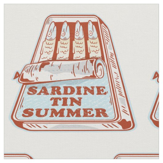 Tissu Été de Sardine (Fermer)