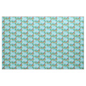 Tissu Été Floride hydravion Plage tropicale Plage côtièr (Fat Quarter)