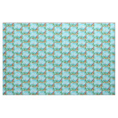 Tissu Été Floride hydravion Plage tropicale Plage côtièr (Fat Quarter)