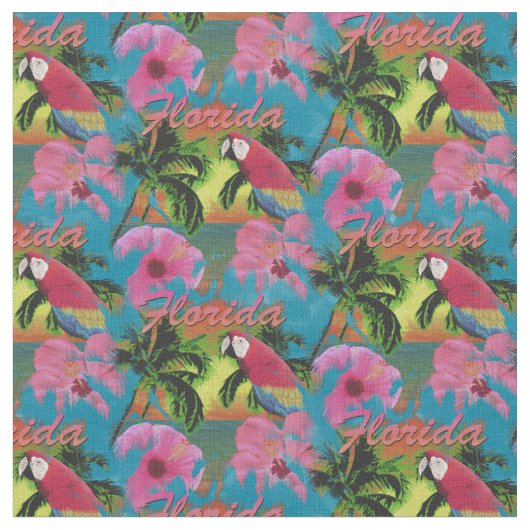 Tissu Été Floride Tropical Sunset Beach Côte (Fermer)