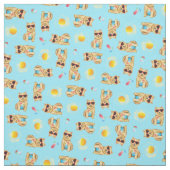 Tissu Été Norwich Terrier (Échantillon)