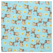 Tissu Été Pembroke Welsh Corgi (Échantillon)