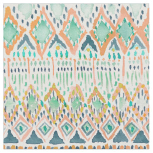 Tissu Été TRIBAL de BALLIN' Boho géométrique