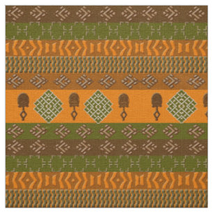 Tissu ethnic african tribal patall