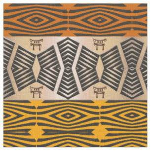 Tissu ethnic african tribal patall
