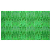 Tissu Ethnic Chevron Damask, Emerald et Lime Green (Fat Quarter)