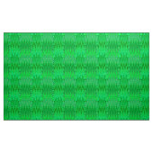 Tissu Ethnic Chevron Damask, Emerald et Lime Green (Yard)