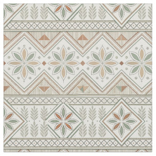 Tissu Ethnique géométrique Tribal Tribal sans couture Mo